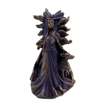 Hecate Crowned - Greek Goddess (Resin Statue)