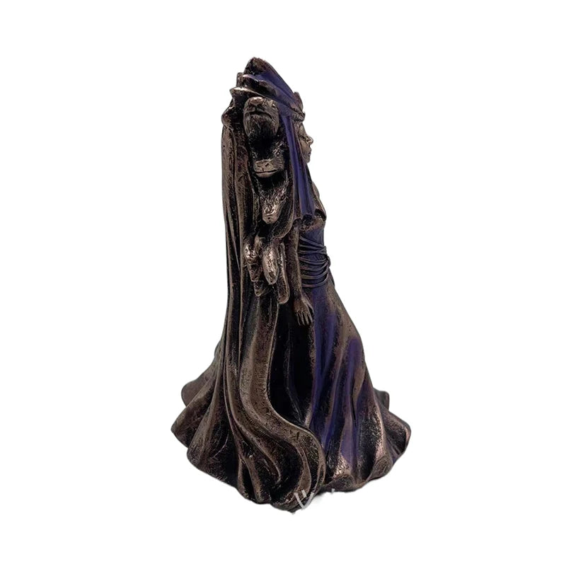 Hecate Crowned - Greek Goddess (Resin Statue)