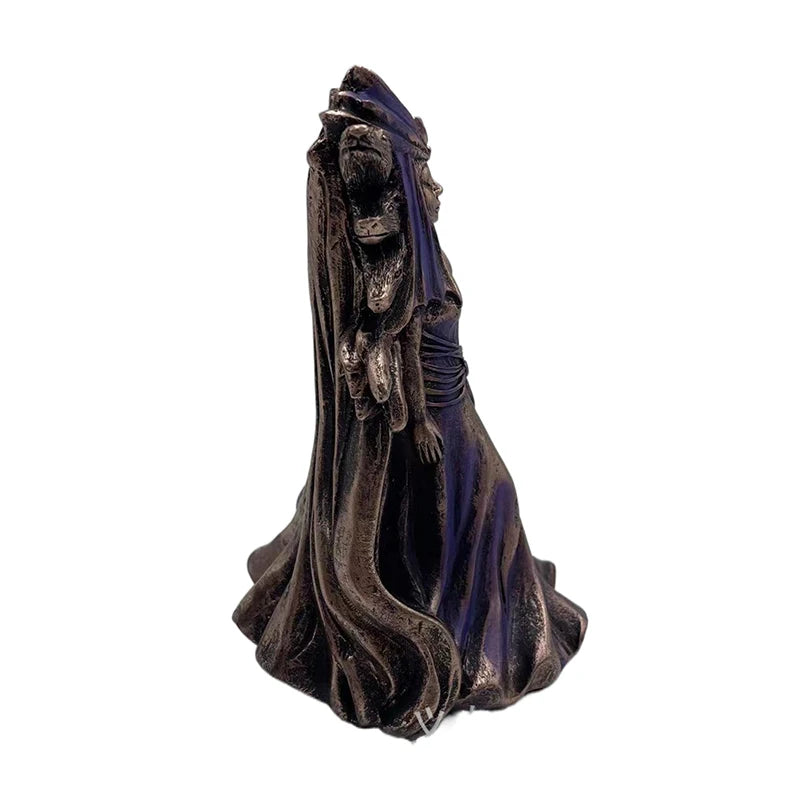 Hecate Crowned - Greek Goddess (Resin Statue)