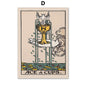 Tarot Wall Art Canvas - Posters and Prints, Wall Pictures, Room Decor