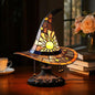 Stained Glass Witch Hat Lamp