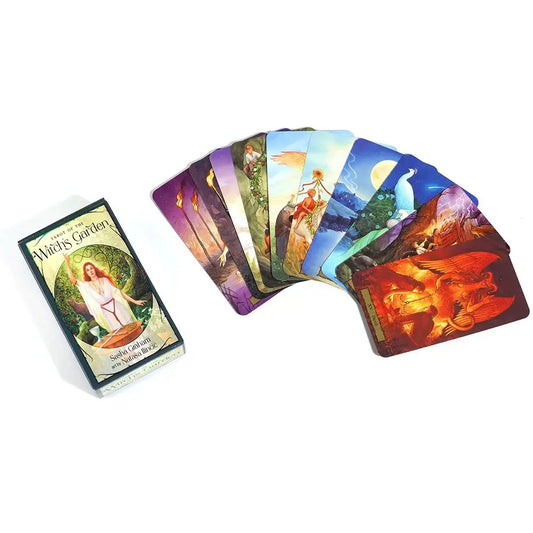 Witch's Garden Tarot Deck - High Quality Divination Tarot Card Deck