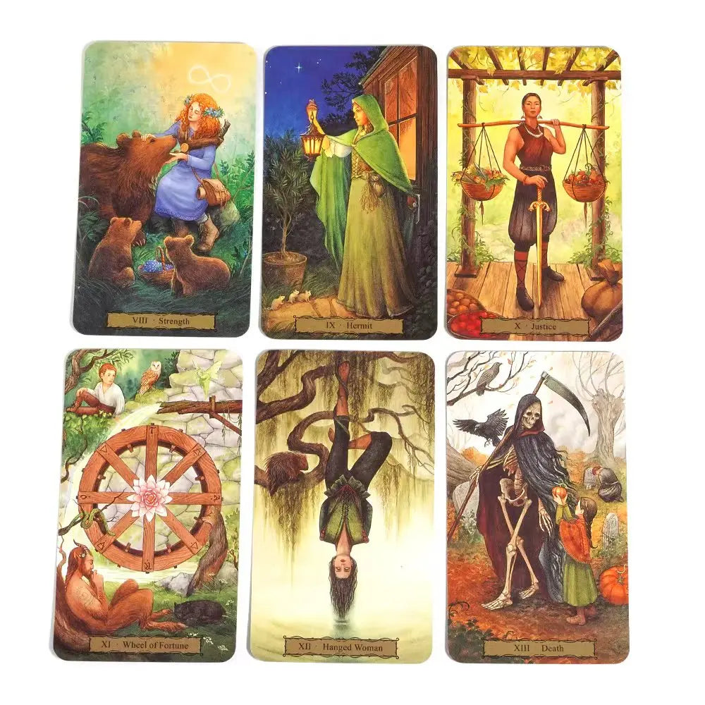Witch's Garden Tarot Deck - High Quality Divination Tarot Card Deck
