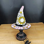 Stained Glass Witch Hat Lamp