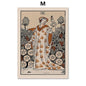 Tarot Wall Art Canvas - Posters and Prints, Wall Pictures, Room Decor